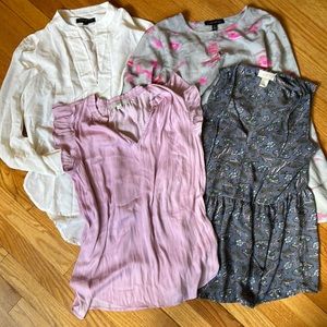 4 Blouse Bundle
